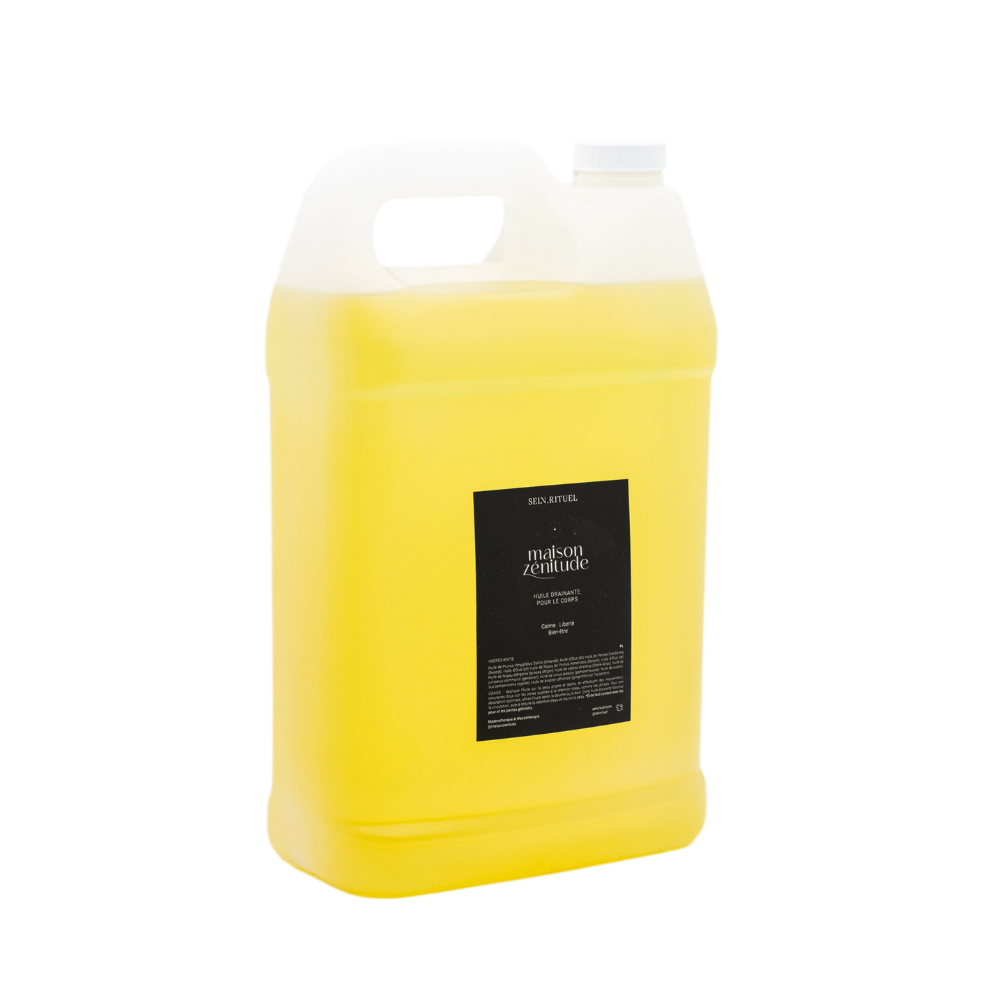 Huile drainante Selv Rituel X Maison Zénitude - 4L