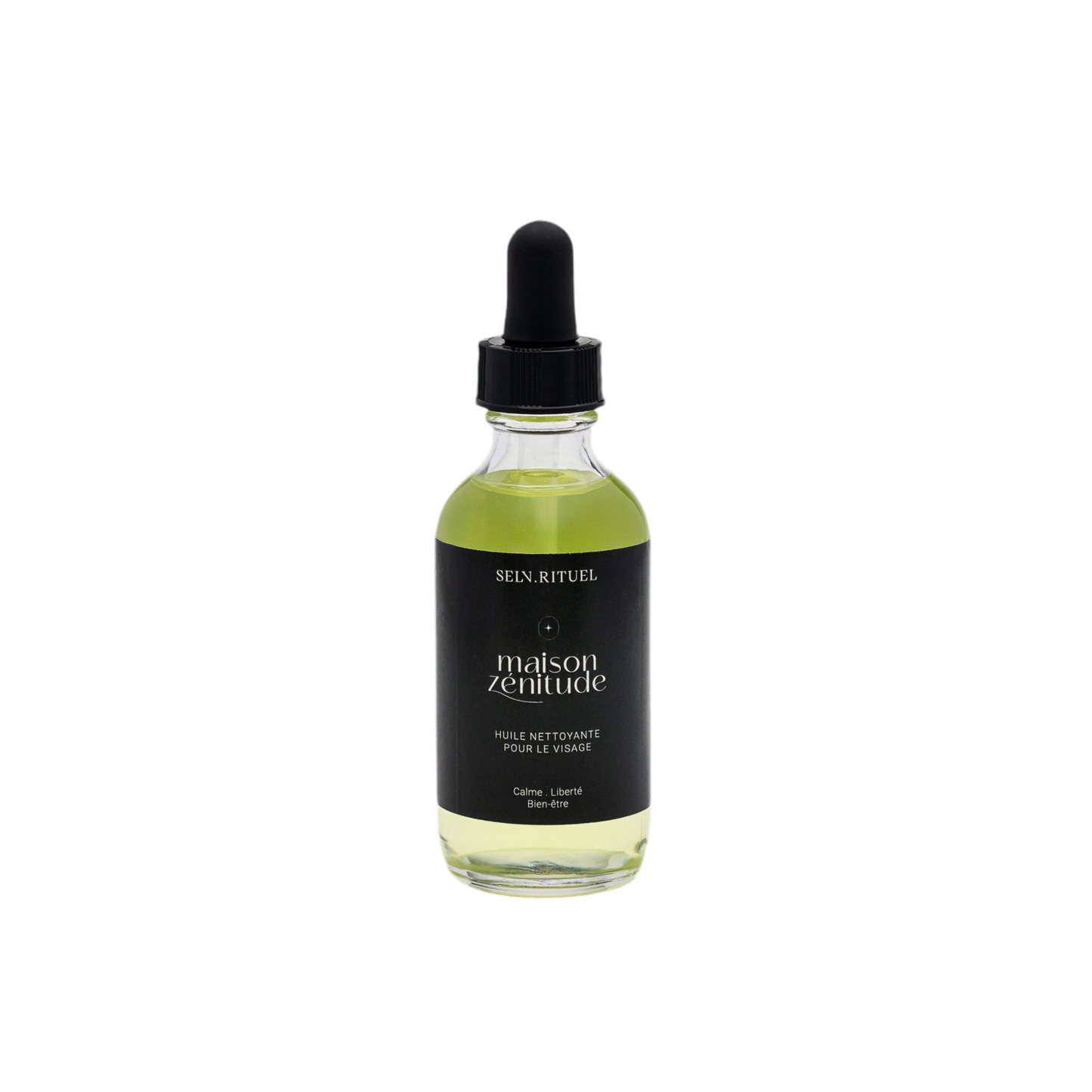 Huile nettoyante pour le visage Selv Rituel X Maison Zénitude - 60ml