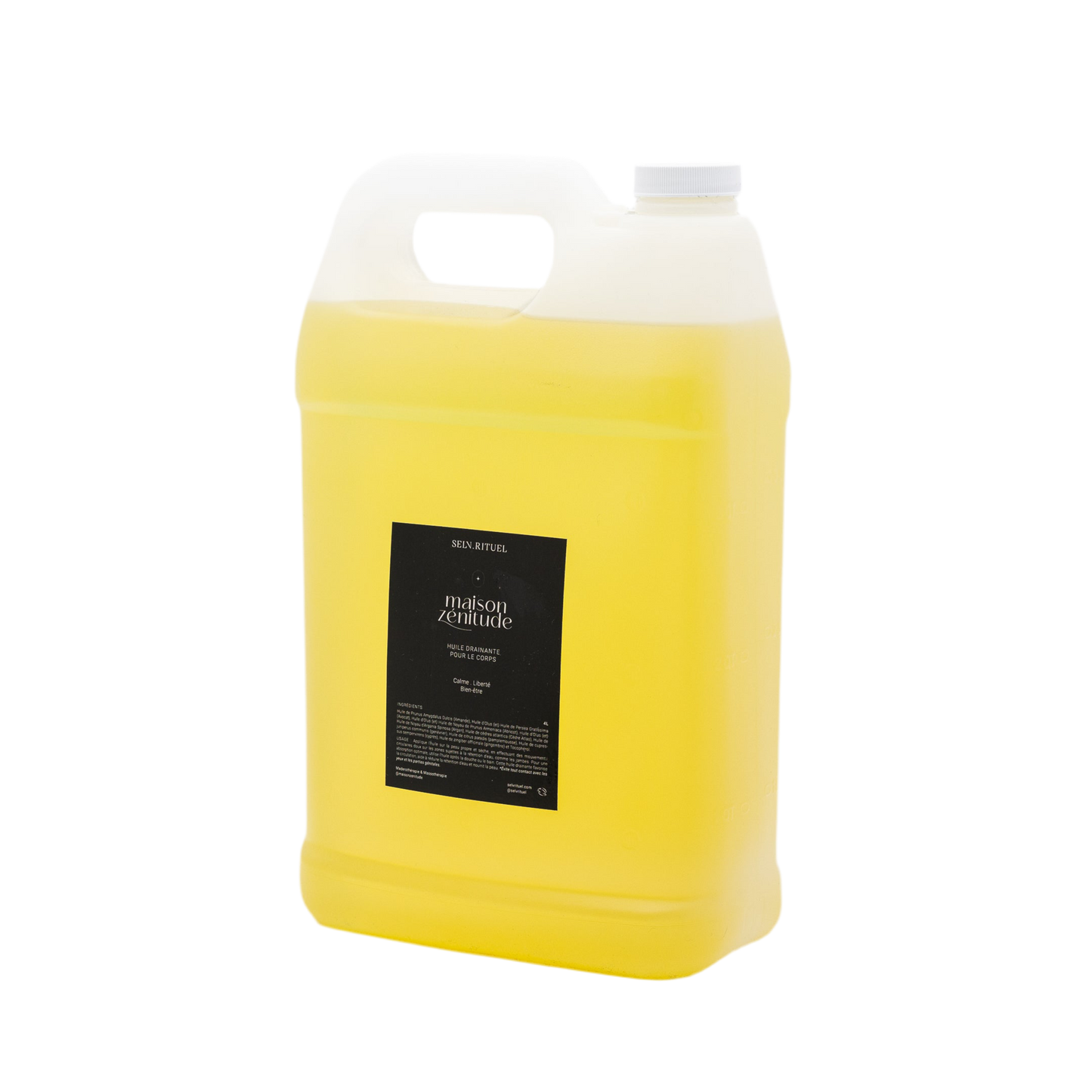 Huile drainante Selv Rituel X Maison Zénitude - 4L